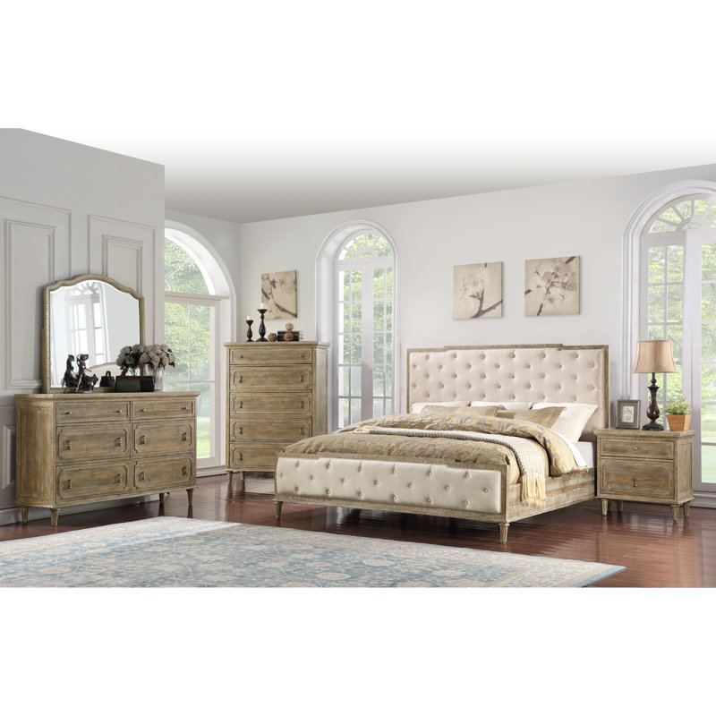 Clintwood upholstered standard bed discount